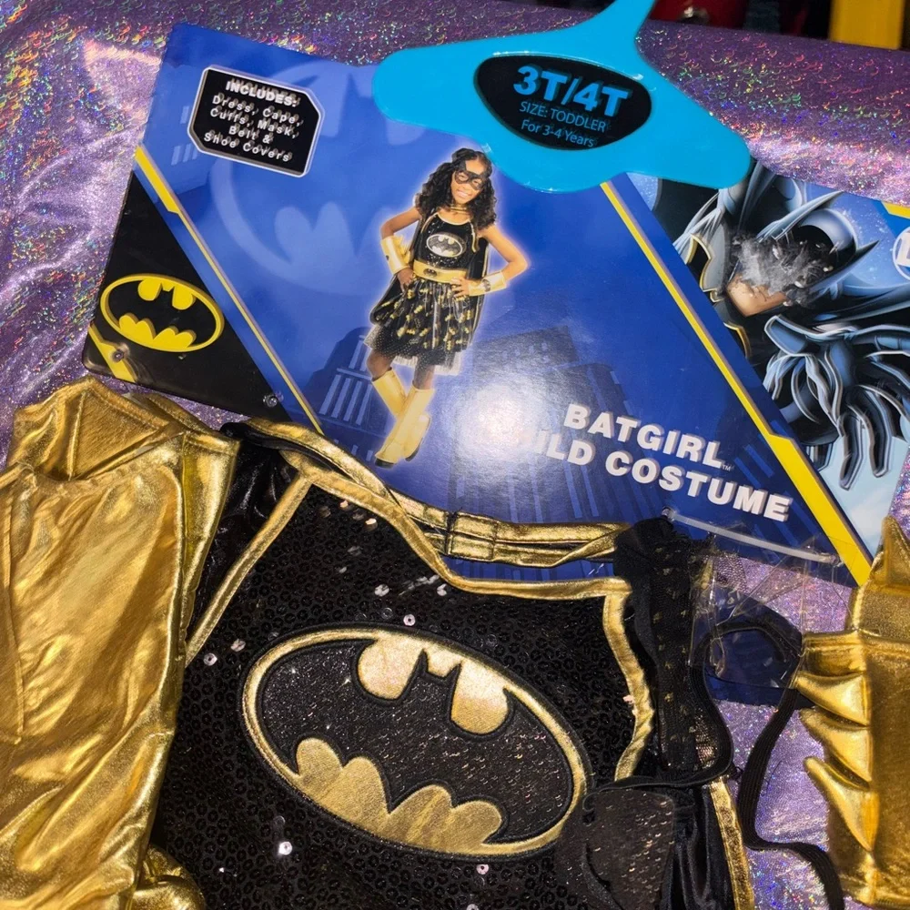 Girls Bat Girl Costume